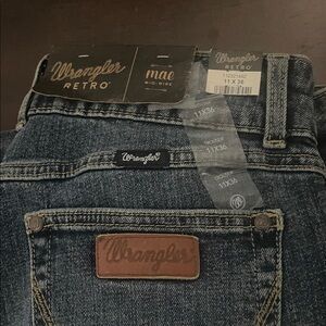 Wrangler Retro Woman’s Dark Blue Bootcut Jeans